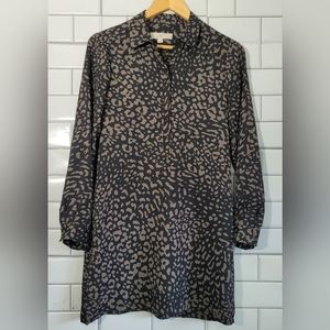 LOFT Animal Print Tunic Top